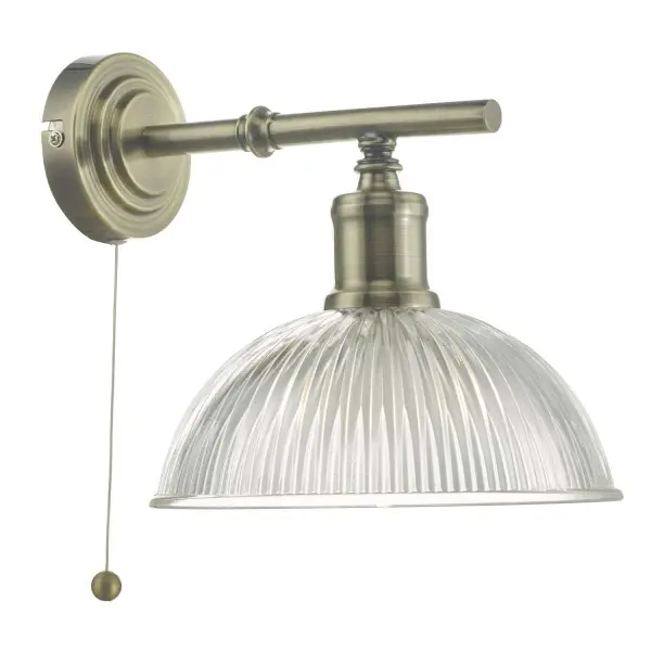 Dara Wall Light in Antique Brass