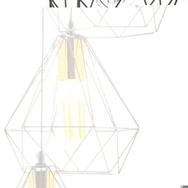 Deyon 3 Light Cluster Pendant Black & Copper