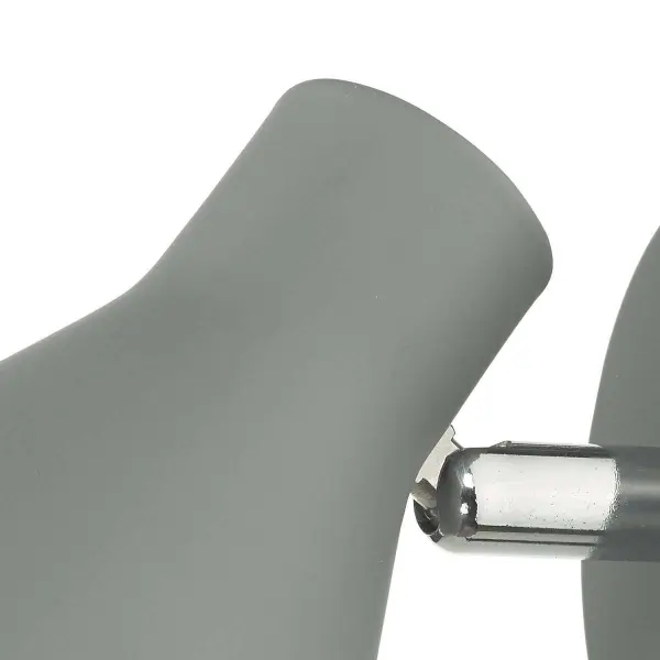 Diza Single Spotlight in Matt Grey