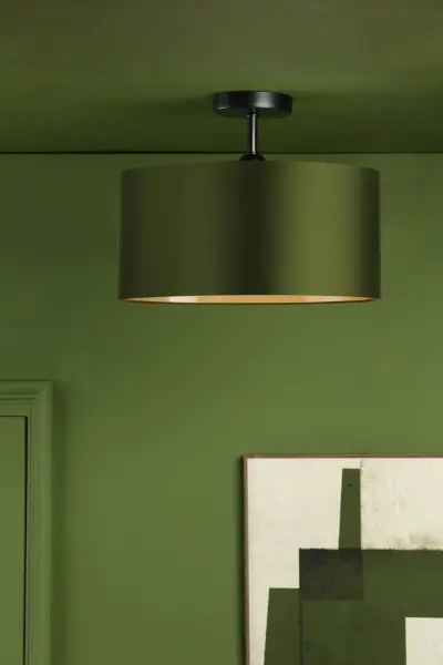 Bespoke Shallow Drum Shade 40cm