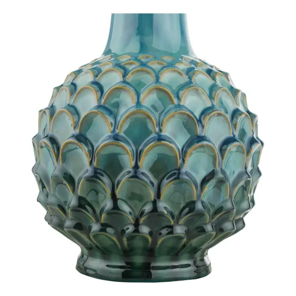 Edlyn Blue Reactive Glaze Table Lamp Base Only