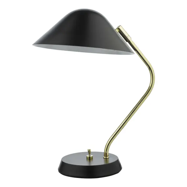 Erna Black & Gold Table Lamp