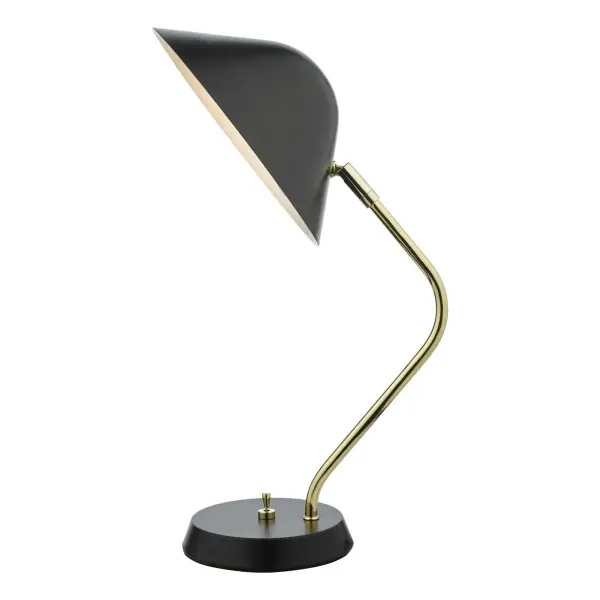 Erna Black & Gold Table Lamp