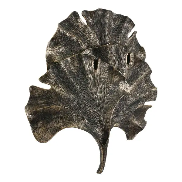 Gingko Single Wall Washer in Black Gold