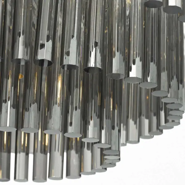 Giovana 5lt Pendant Polished Chrome & Smoked Glass