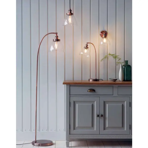 Hansen Small Pendant in Aged Copper