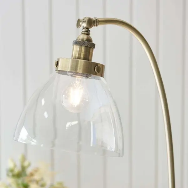Hansen Floor in Antique Brass
