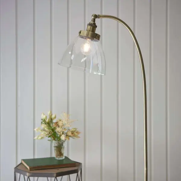 Hansen Floor in Antique Brass