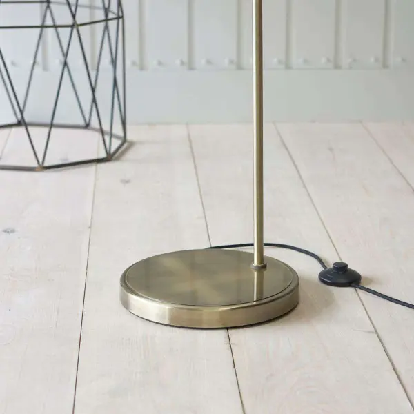 Hansen Floor in Antique Brass