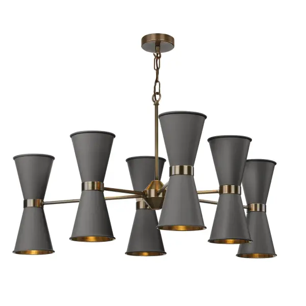Hyde 12 Light Bespoke Chandelier