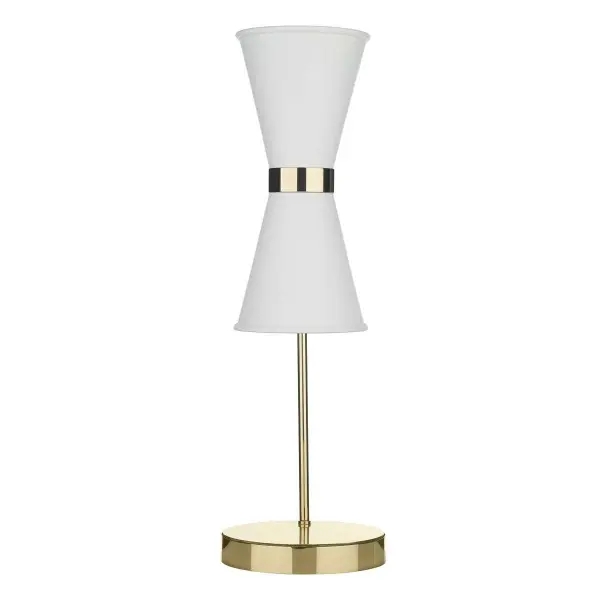 Hyde Double Table Lamp Butter Brass (Other Colours Available)