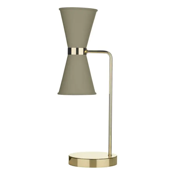 Hyde Double Table Lamp Butter Brass (Other Colours Available)