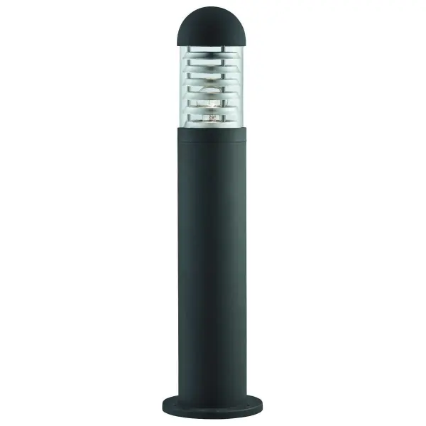 Ip65 Black Bollard Light With Polycarbonate Diffuser