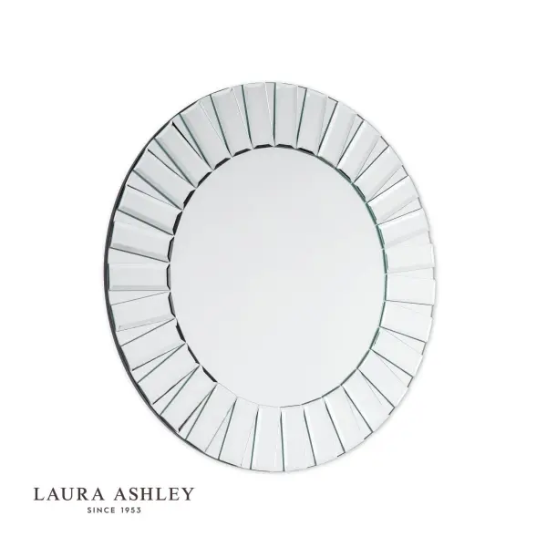 Capri Small Round Bevelled Mirror 60cm