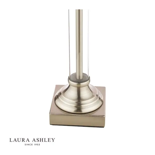 Winston Table Lamp Antique Chrome & Glass Base Only