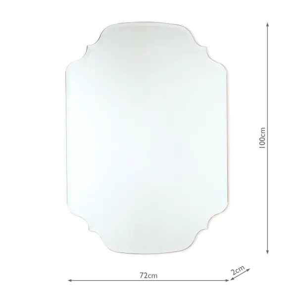 Laura Ashley Rochelle Mirror 72cm x 100cm