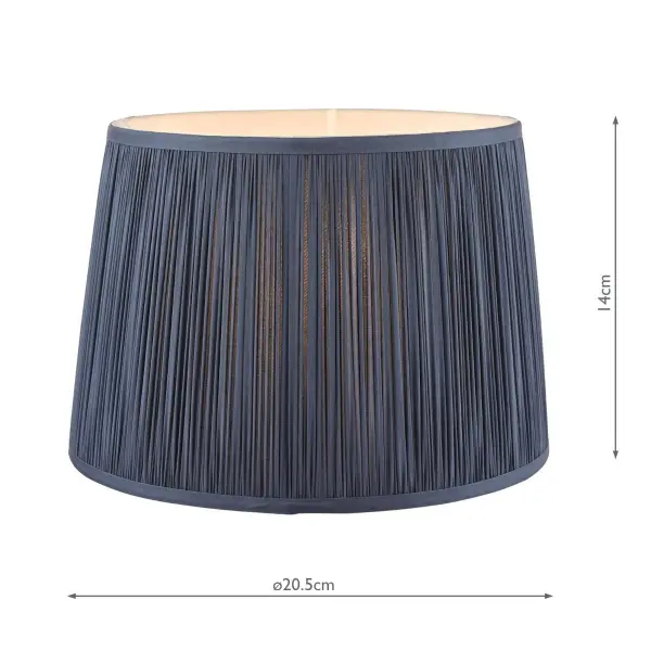 Hemsley Silk Empire Midnight Blue 20cm/8 Inch Shade