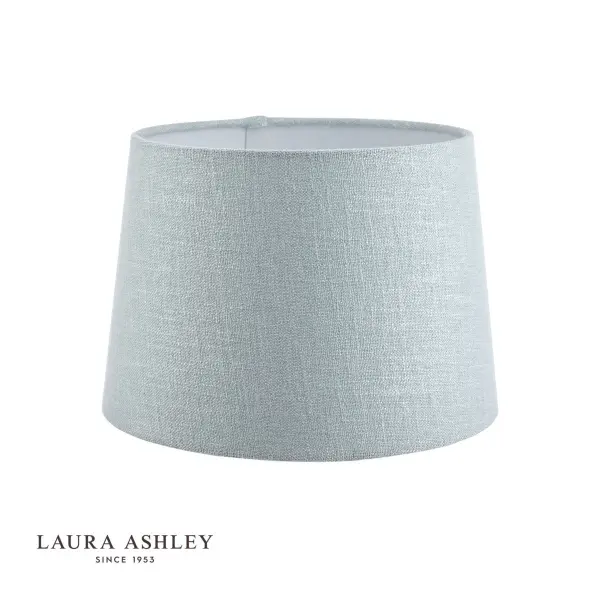 Bacall Linen  Drum Duck Egg Blue Shade 300mm/12 inch