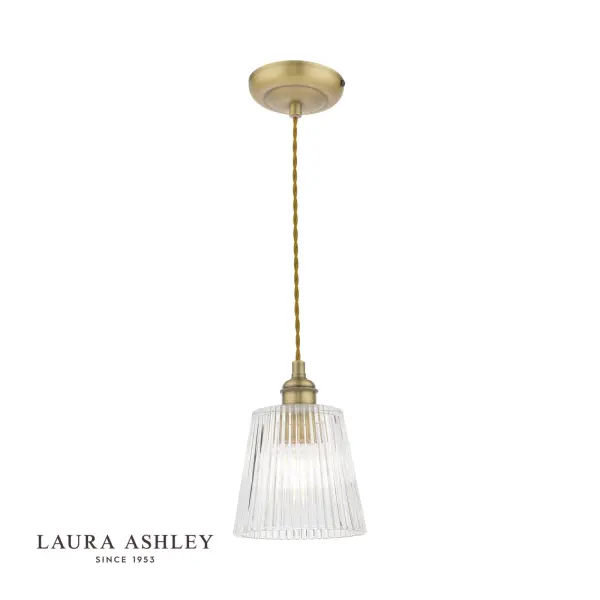 Callaghan Small Antique Brass Pendant