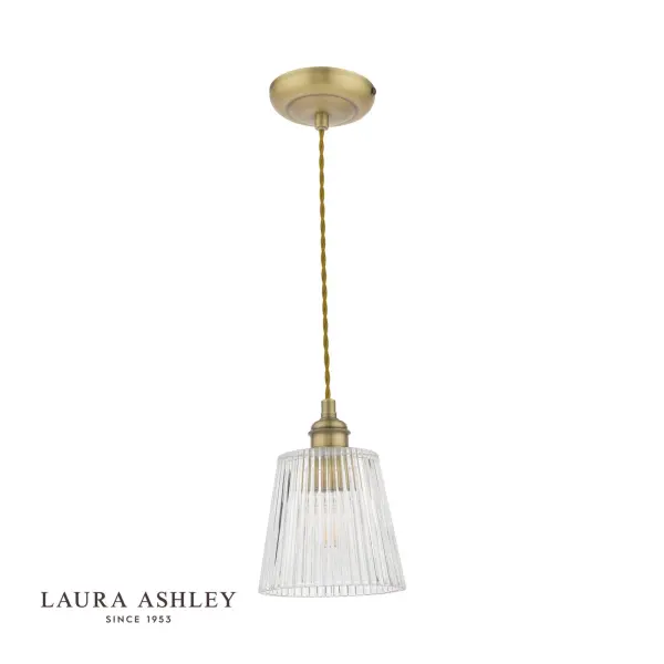 Callaghan Small Antique Brass Pendant
