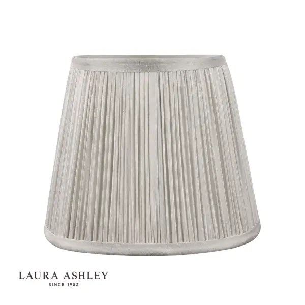 Hemsley Silk Silver Shade 140mm/5 inch