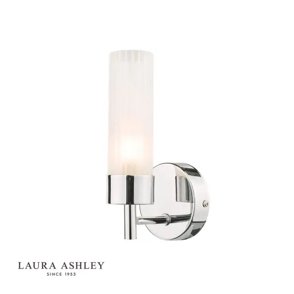 Howard Polished Chrome Bathroom Wall Light IP44
