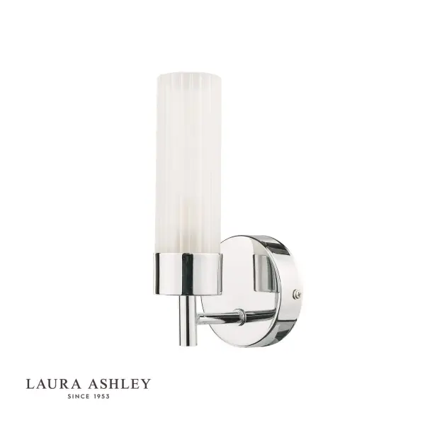 Howard Polished Chrome Bathroom Wall Light IP44