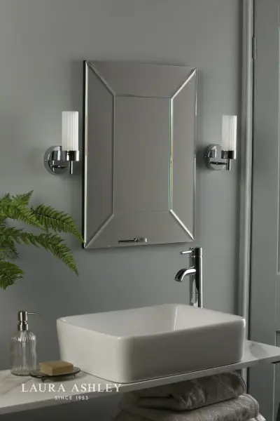 Howard Polished Chrome Bathroom Wall Light IP44