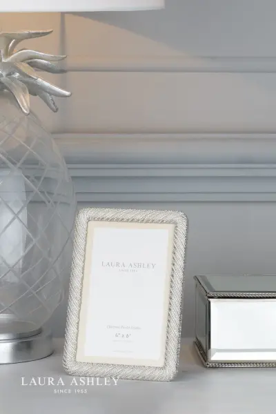 Cartmel 4x6 inch Photo Frame Silver