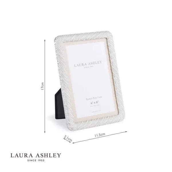 Cartmel 4x6 inch Photo Frame Silver