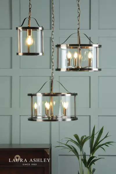 Harrington 5 Light Antique Brass Pendant