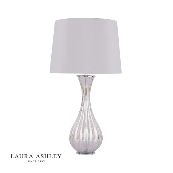 Nevern Champagne Table Lamp C/W Shade