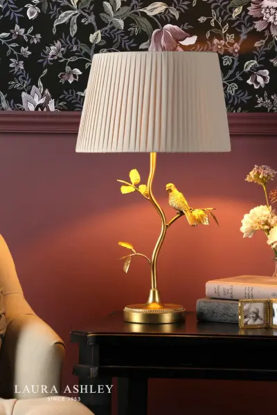 Egelton Aged Brass Table Lamp C/W Shade