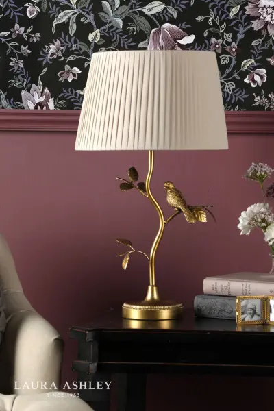 Egelton Aged Brass Table Lamp C/W Shade
