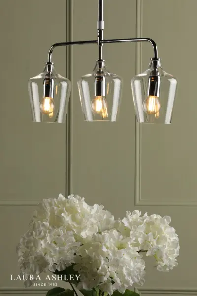 Ockley 3 Light Polished Chrome Bar Pendant