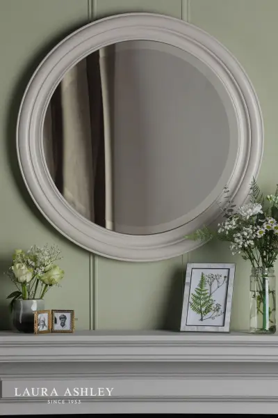 Tate Mirror Distressed Wood 60cm