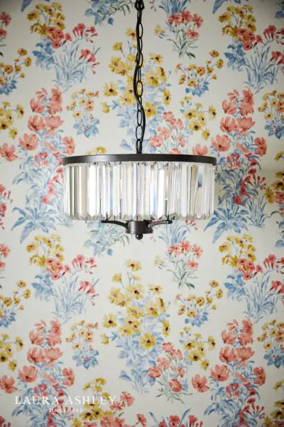 Elkwood 3 Light Pendant in Black