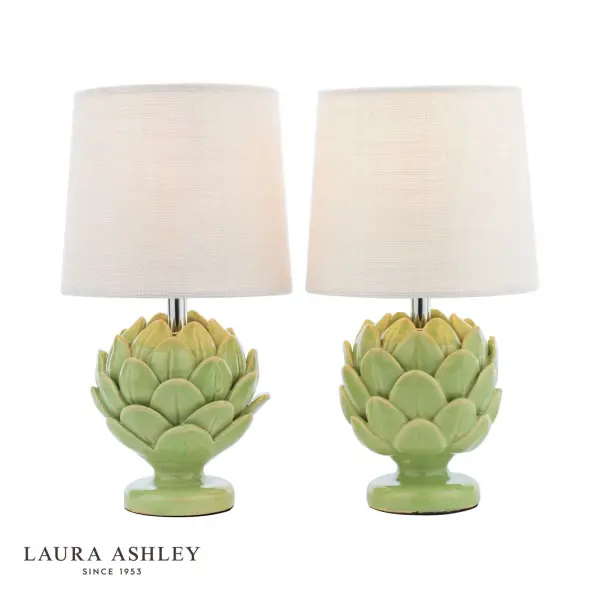 Artichoke Green Twin Pack Table Lamp