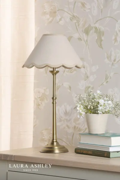 Cordwell Antique Brass Table Lamp C/W Shade