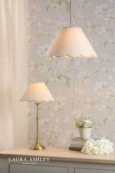 Cordwell Antique Brass Table Lamp C/W Shade