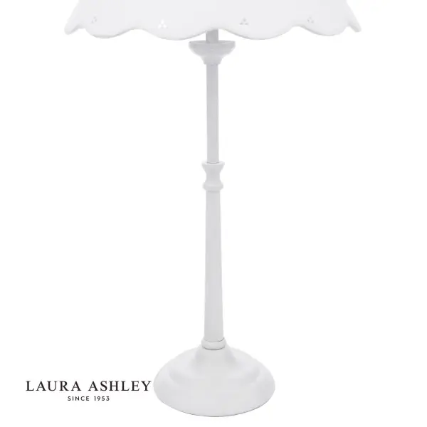 Cordwell Matt White Table Lamp C/W Shade