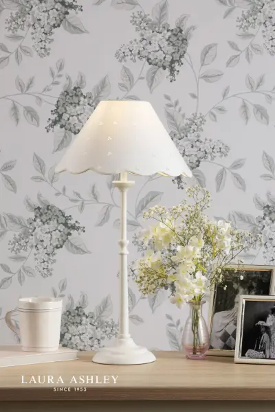 Cordwell Matt White Table Lamp C/W Shade