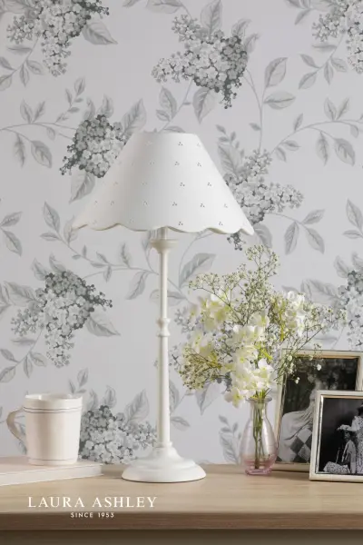 Cordwell Matt White Table Lamp C/W Shade