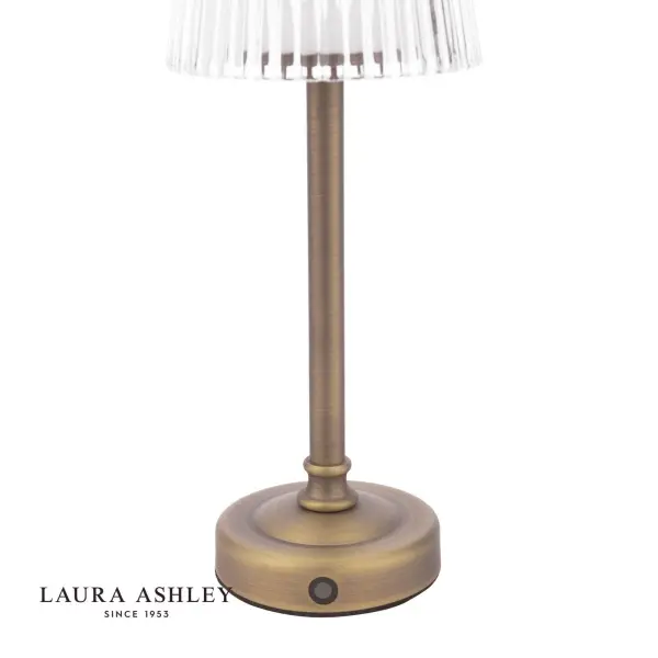 Callaghan LED Rechargeable Antique Brass Table Lamp