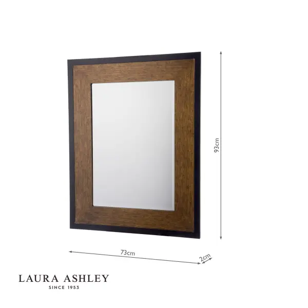 Laura Ashley Cara Mottled Bronze Mirror 93 x 72.5cm