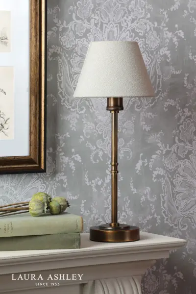 Denston Antique Bronze Table Lamp C/W Shade