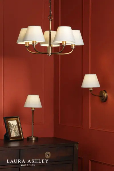 Denston Antique Bronze Table Lamp C/W Shade