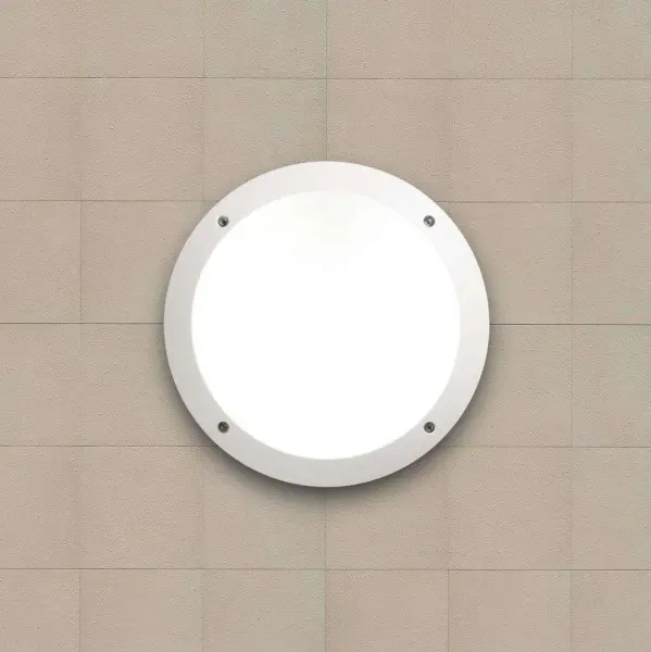 Lucia LED Fumagalli Wall & Ceiling Bulkhead White | Online Lighting Shop