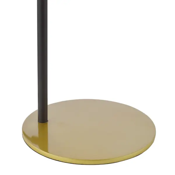 Lycia Satin Gold Table Lamp C/W Gold Ombre Glass