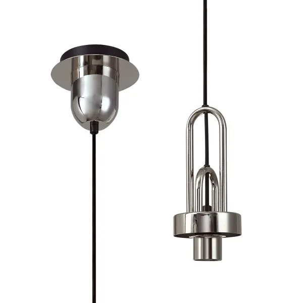 Meel Polished Nickel Suspension